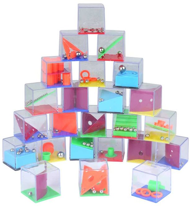 Hovedbilde Puzzle Ball Cubes 4cm