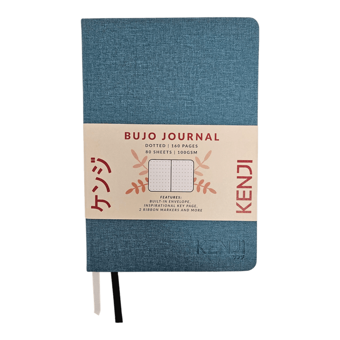 Hovedbilde Bujo Notebook - Canvas Turquoise