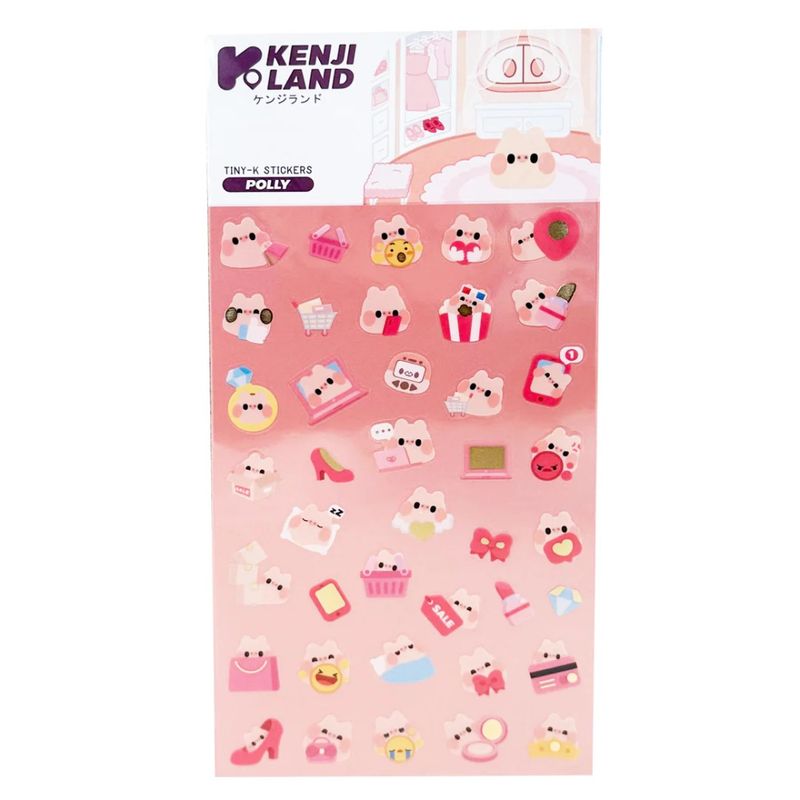 Tiny-K Polly Stickers