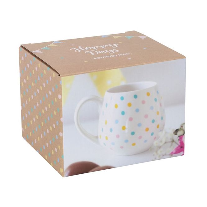 Hovedbilde Spotted Round Mug – 500 ml keramikk