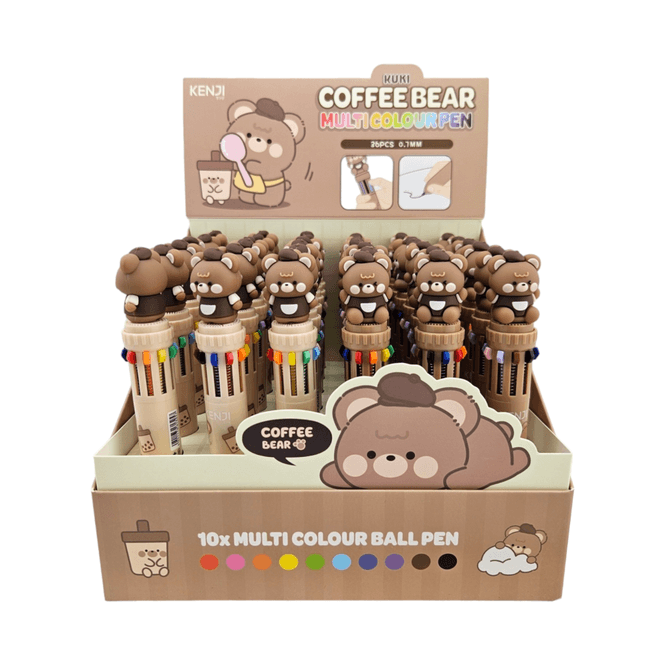 Hovedbilde Kuki Coffee Bear Colour Pen