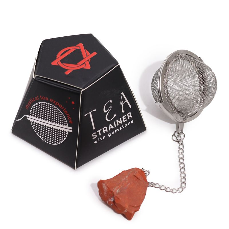 Red Jasper Tea Strainer