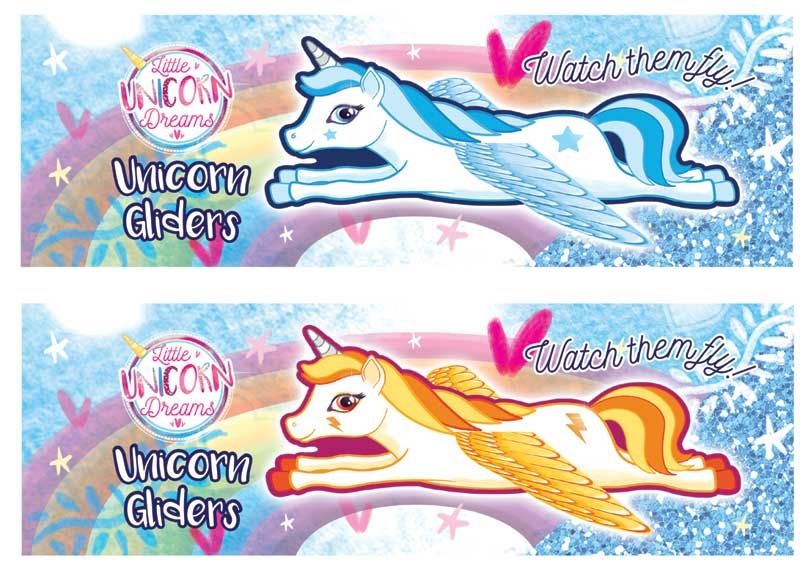 Gliders Unicorn 18cm