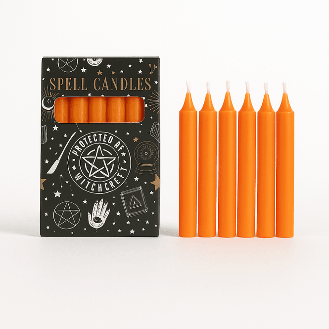 Hovedbilde Spell Candles Orange