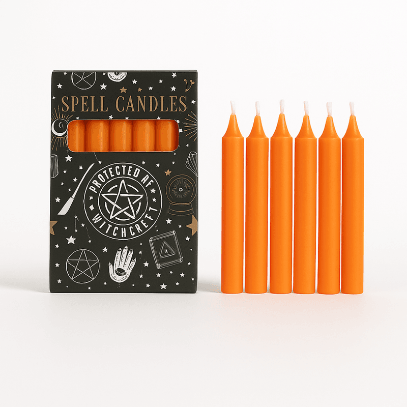Spell Candles Orange