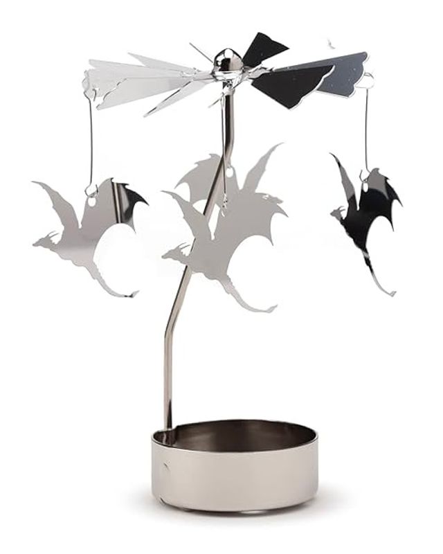 Flying Dragons Candle Holder