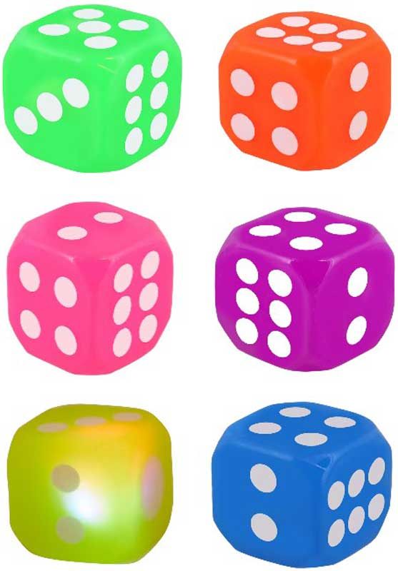 Flashing Dice 3.5cm