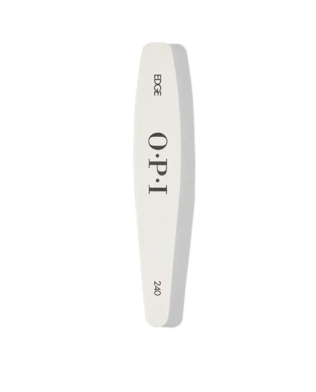 OPI Edge White File – 240 Grit cushioned neglefil 